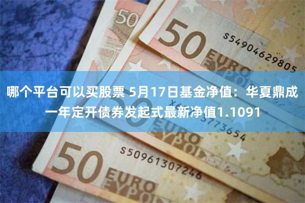 哪个平台可以买股票 5月17日基金净值：华夏鼎成一年定开债券发起式最新净值1.1091